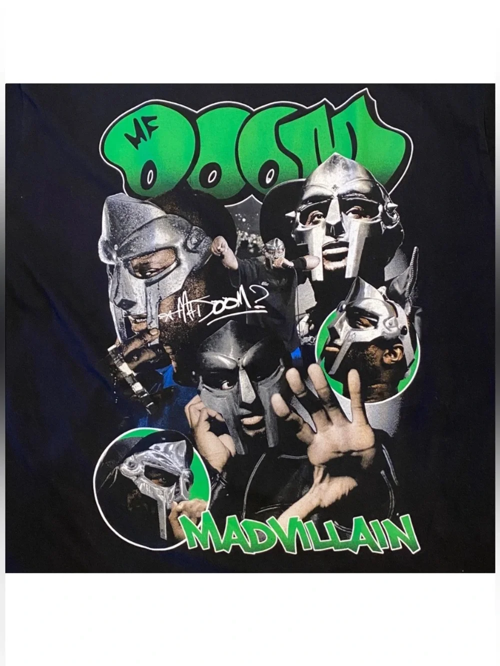 🆕 MF DOOM Madvillain Graphic T Shirt NWOT XL